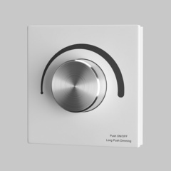 Роторная панель управления RF трехканальное 12-48VDC DIM, 711023. TM Maytoni