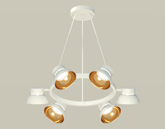 Комплект подвесного поворотного светильника XB9191101/6 SWH/PYG/CL белый песок/золото желтое полированное/прозрачный GX53 (C9191, N8144)