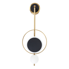 Настенный светильник Arte Lamp POLARIS A2604AP-7BK, 1хLED