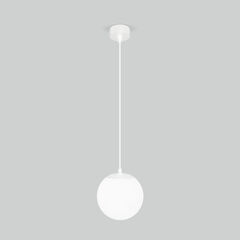 Светильник садово-парковый со стеклянным плафоном Sfera H 35158/U белый