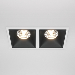 Встраиваемый светильник Alfa LED 3000K 2x15Вт 36° Dim Triac, DL043-02-15W3K-D-SQ-WB. TM Maytoni