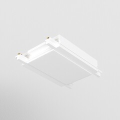 Коннектор питания прямой Radity белый, TRA084C-11W. TM Maytoni