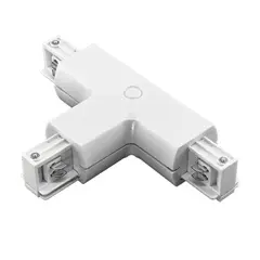 504136 Соединитель трековый трехфазный BARRA T-образный БЕЛЫЙ Lightstar