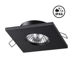 370805 SPOT NT22 329 черный Светильник встраиваемый влагозащищенный IP44 GU10 50W 220V AQUA