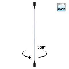 359891 STREET NT25 686 черный Светильник ландшафтный светодиодный IP54 LED 12W 4000К 220-240V VESPERA