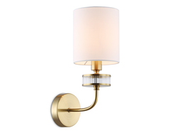 Светильник настенный LH71255 BS/WH латунь/белый E14 max 40W 210*160*310