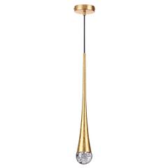 4278/1 L-VISION ODL21 341 прозрачн/золот фольг-ние Подвесной светильник IP20 GU10 LED max 6W GOTA