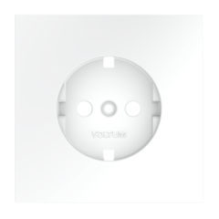 VLS000602 Накладка для розетки с заземлением, S70 (белый матовый). (ТМ Maytoni)