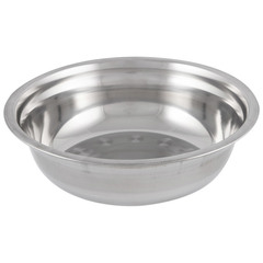 Миска Bowl-23, объем 1,7 л, с расширенными краями, из нерж стали, зеркальная полировка, диа 23 см (Минимальная отгрузка 25 шт)