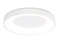 Потолочный светодиодный светильник FZ1401 WH белый IP20 48W 3000K-6500K D500*50 (ПДУ ИК)