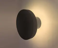 Настенный светильник уличный Мети черный  d16 h10 Led 12W (3000K)
