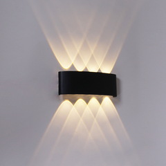 86834-9.2-008KT LED8*1W BK светильник настенный