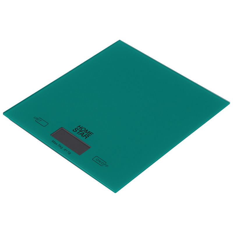 Весы кухонные электронные HOMESTAR HS-3006, 5 кг, цвет зеленый  .