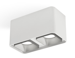 Комплект накладного светильника XS7850003 SWH/SSL белый песок/серебро песок MR16 GU5.3 (C7850, N7703)