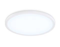 Светильник светодиодный ультратонкий FZ1959 WH белый IP54 40W 5000K D470*15 (Без ПДУ)