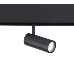 Светильник светодиодный для шинопровода Magnetic  GL3814 BK черный IP20 7W 4200K 48V 24° D35*80