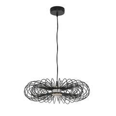 8301/9L LEDIO LN26 297 черный, металл/акрил Подвес LED 9W 3000K 220V CAMOMILE