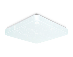 Потолочный светодиодный светильник FZ1155 WH белый 24W 6400K 330*330*80 (Без ПДУ)