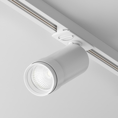 Трековый светильник Focus Led Zoom Unity 4000K 12Вт 15°-50°, TR021-1-12B4K-Z-W. TM Maytoni