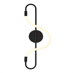 SL6102.401.10 Светильник настенный ST-Luce Черный/Белый LED 1*10W 3000K