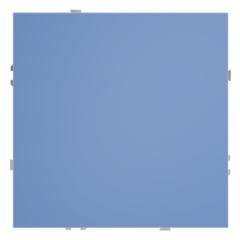 VLS080115 Заглушка VOLTUM S70 с суппортом, (деним). (ТМ Maytoni)