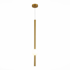 SL1222.233.01 Светильник подвесной ST-Luce Золотистый/Золотистый, Белый LED 1*18W 4000K