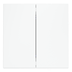 VLS020502 Перекрестный переключатель встраиваемый VOLTUM S70 двухклавишный 10А, (белый матовый). (ТМ Maytoni)