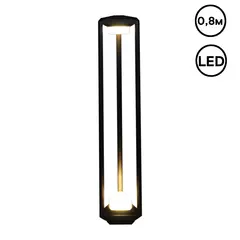 09987-0.7-001JH 0.8M LED2X6W BK RLOS фонарь Reluce, LED