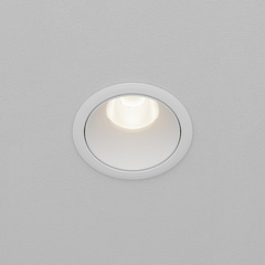 Встраиваемый светильник Dip 4000K 10Вт 50° 2,5 см, DL115-10W-4K-W. TM Maytoni