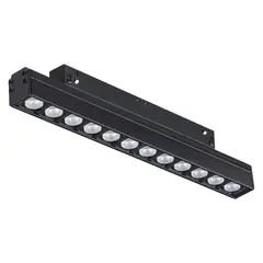 358418 SHINO NT20 152 черн Трековый светильник для низков. шинопровода IP20 LED 4000K 12W 48V FLUM