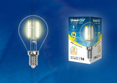 LED-G45-6W/WW/E14/CL GLA01TR Лампа светодиодная. Форма 