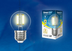 LED-G45-6W/WW/E27/CL GLA01TR Лампа светодиодная. Форма 