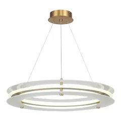 SL6245.203.01 Светильник подвесной ST-Luce золотистый/Прозрачный LED 1*40W 4000K