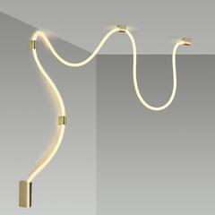 4397/30CL HIGHTECH ODL23 261 ант.бронза/металл/канат Настенно-потолочный св-к накладной (3 крепления в комплекте) IP20 LED 30W 1185Лм 3000K CORDA