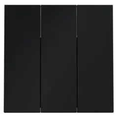VLS000507 Клавиши для выключателя/переключателя трехклавишного, S70 (графит). (ТМ Maytoni)