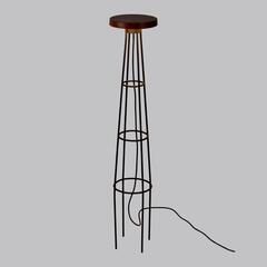 7108/15GLA NATURE ODL26 659 встраиваемый в грунт светильник 1100мм окраш. под дерево/металл IP65 LED 12W 278Лм 3000K 220-240V LIANA