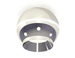 Комплект накладного светильника XS1104002 PSL серебро полированное MR16 GU5.3 LED 3W 4200K (C1104, N7032)