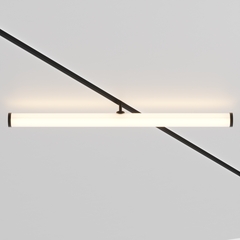 Трековый светильник LARC Exility 3000K 25Вт 360°, TR086-2-25W3K-B. TM Maytoni