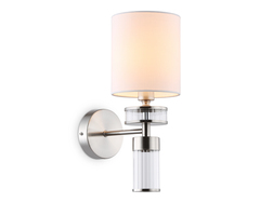 Светильник настенный LH71295 SN/WH никель/белый E14 max 40W 210*130*340