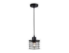 Подвесной светильник в стиле лофт TR8068 BK черный E27 max 40W D120*950