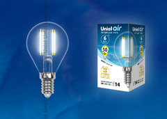 LED-G45-6W/NW/E14/CL GLA01TR Лампа светодиодная. Форма 