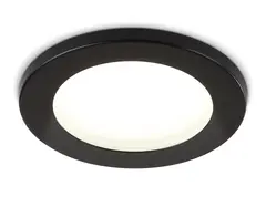 Светильник встраиваемый TN6632 BK черный IP44 GX53 D100*60