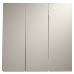 VLS000503 Клавиши для выключателя/переключателя трехклавишного, S70 (кашемир). (ТМ Maytoni)