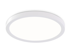 Светильник светодиодный ультратонкий FZ1903 WH белый IP54 20W 3000K-6500K CCT-переключатель D300*25 (Без ПДУ)