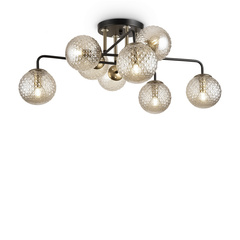 Люстра New Series 016 FR8016PL-08BBS, E14х8. TM Maytoni