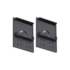 135317 PORT NT25 207 черный Заглушка торцевая для арт.135299-135303, 2шт IP20 VECTOR