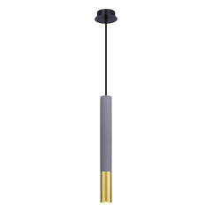 ST154.703.01 Светильник подвесной Серый GU10 1*5W IP20 D55xH410 180-240V Без ламп