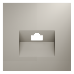 VLS001303 Накладка для розетки компьютерной RJ45 кат.6, S70 (кашемир). (ТМ Maytoni)