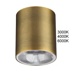 7137/12CL HIGHTECH ODL26 325 светильник бронза/металл IP20 LED 12W 840Лм 3000K/4000K/6000K 36° 220-240V BRIM