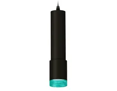 Комплект подвесного светильника XP7422004 SBK/BL черный песок/голубой MR16 GU5.3 (A2302, C6356, A2030, C7422, N7194)